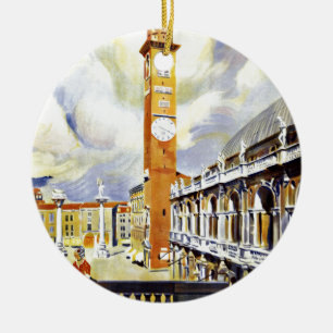 Adorno De Cerámica Basílica Palladiana de Vicenza Italia