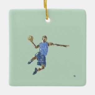 Adorno De Cerámica #Basketball #Jump