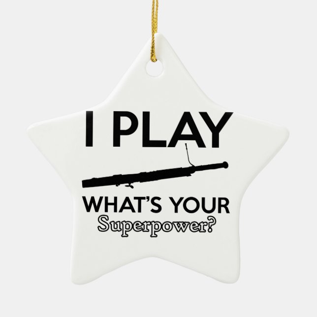 Adorno De Cerámica basoon (Frente)