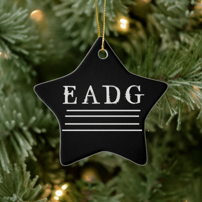 Adorno De Cerámica Bass Tuned (Árbol)