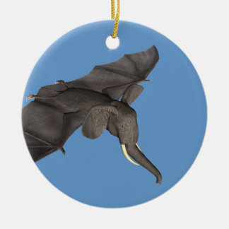Adorno De Cerámica Bat Elephant Hybrid