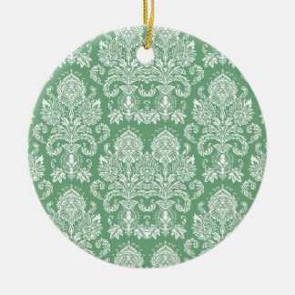 Adorno De Cerámica Bay Leaf Victorian Damask