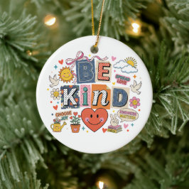 Adorno De Cerámica Be Kind - Kindness Matters