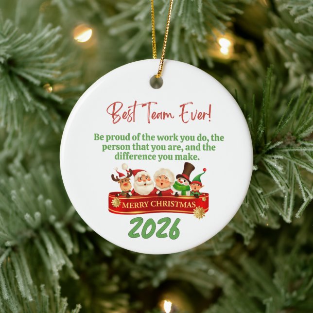 Adorno De Cerámica Be Proud Of The Work You Do Coworker (Árbol)