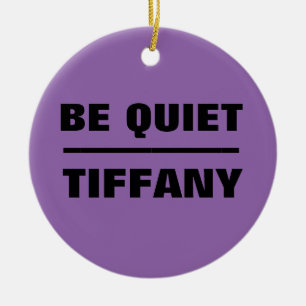 Adorno De Cerámica Be Quiet Tiffany
