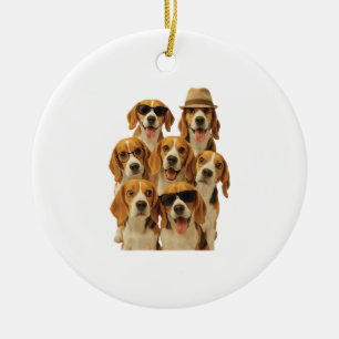 Adorno De Cerámica Beagle