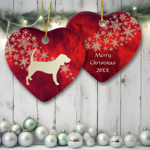 Adorno De Cerámica Beagle Dog