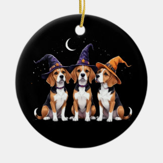 Adorno De Cerámica Beagle Halloween Spookan Dog Halloween Costume