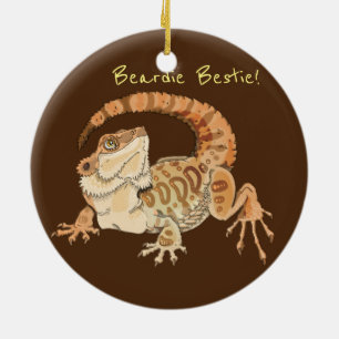 Adorno De Cerámica ¡Beardie Bestie!