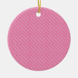 Adorno De Cerámica Bebé de patrón mosaico rosado