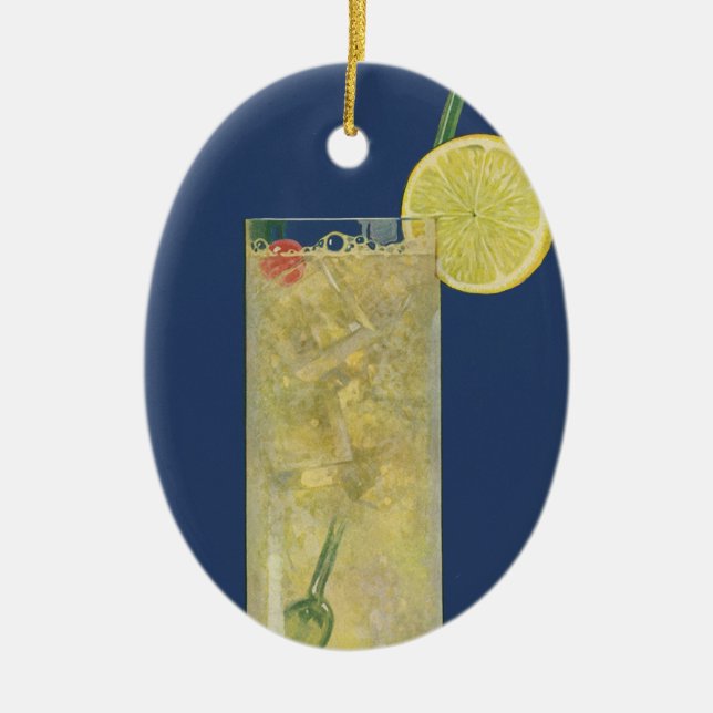 Adorno De Cerámica Bebidas de Lemonade o Fruta, refrescos (Frente)