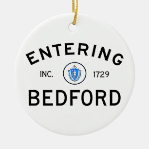 Adorno De Cerámica Bedford que entra