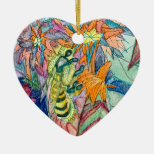 Adorno De Cerámica Bee