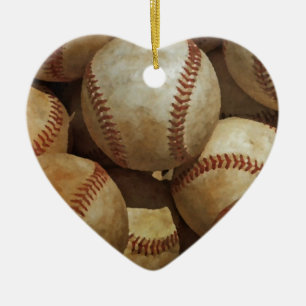 Adorno De Cerámica Béisbol