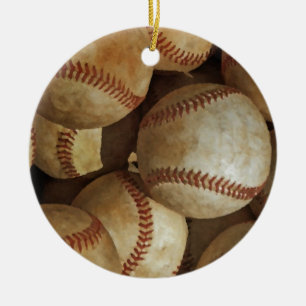 Adorno De Cerámica Béisbol