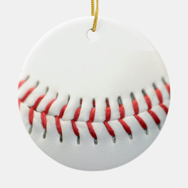 Adorno De Cerámica Béisbol (Frente)