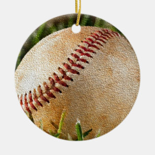 Adorno De Cerámica Béisbol