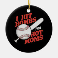 Béisbol Retro Divertido Golpeé Bombas Para Madres 