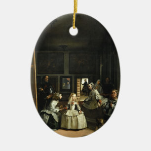 Adorno De Cerámica Bella Artes Las Meninas Diego Velázquez