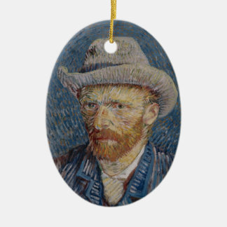 Adorno De Cerámica Bella Artes Van Gogh, Gorra de Sentimiento Gris au