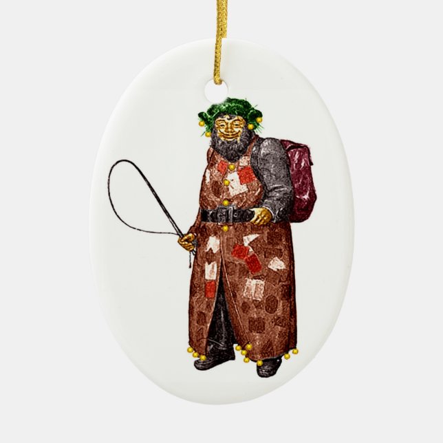Adorno De Cerámica Belsnickel (Frente)