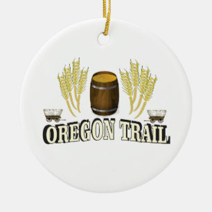 Adorno De Cerámica bendición del rastro de Oregon