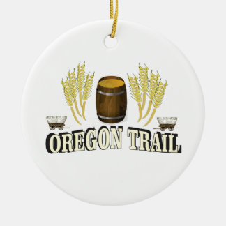 Adorno De Cerámica bendición del rastro de Oregon
