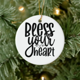 Adorno De Cerámica Bendito sea tu corazón