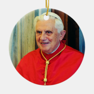 Adorno De Cerámica Benedicto del Papa alemán