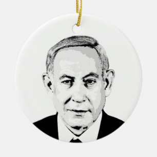 Adorno De Cerámica Benjamin Netanyahu