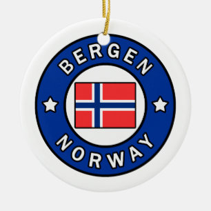 Adorno De Cerámica Bergen Noruega
