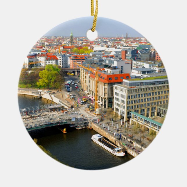 Adorno De Cerámica Berlín, Alemania (Frente)