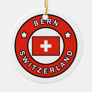 Adorno De Cerámica Berna Suiza