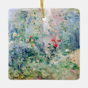 Adorno De Cerámica Berthe Morisot - El jardín en Bougival