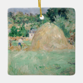 Adorno De Cerámica Berthe Morisot - Haystacks en Bougival