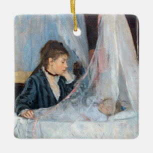 Adorno De Cerámica Berthe Morisot - La Cuna / Le Berceau