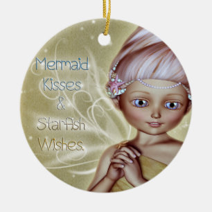 Adorno De Cerámica Besos de sirena