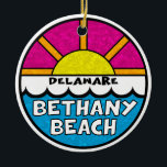 Adorno De Cerámica Bethany Beach Delaware<br><div class="desc">Bethany Beach Delaware</div>