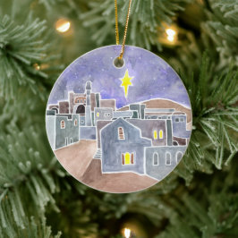 Adorno De Cerámica Bethlehem Ceramic Jesse Tree Ornament