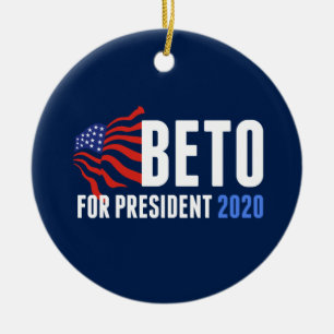 Adorno De Cerámica Beto O'Rourke para el presidente 2020