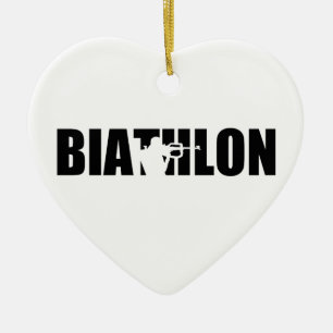 Adorno De Cerámica Biathlon