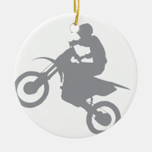 Adorno De Cerámica BICI de la SUCIEDAD (gris)
