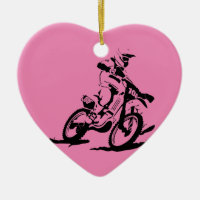 Bici y jinete simples de Motorcross