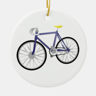 Adorno De Cerámica Bicicleta