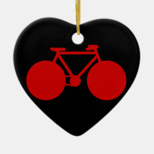 Adorno De Cerámica bicicleta = bici