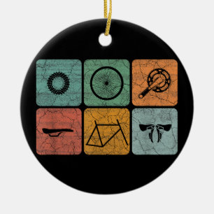 Adorno De Cerámica Bicicleta Ciclismo Piezas de bicicleta Vintage Reg