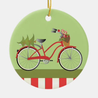 Adorno De Cerámica Bicicleta de vacaciones