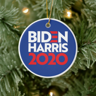Adorno De Cerámica Biden Harris 2020 Holiday