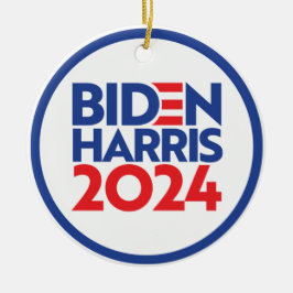 Adorno De Cerámica Biden Harris 2024