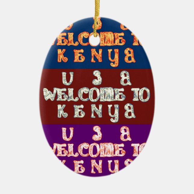 Adorno De Cerámica Bienvenidos a Hakuna Matata en Kenia.png (Frente)